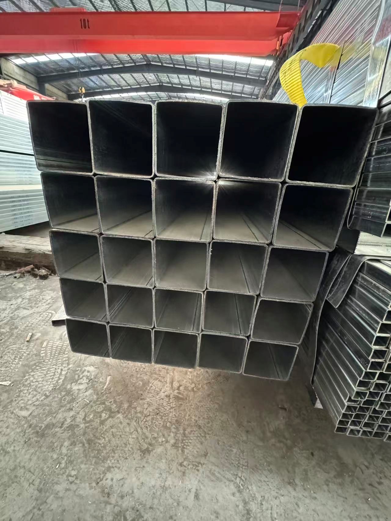 100mm Galvanized Square Tube