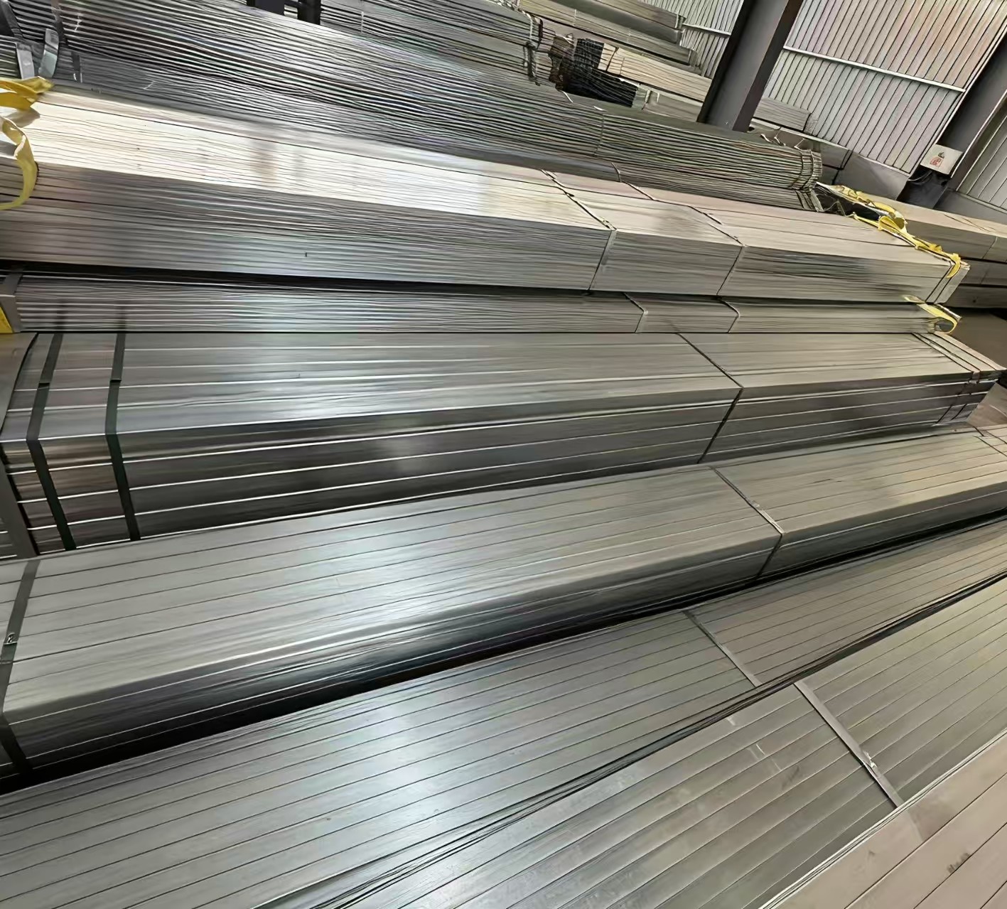 100mm Galvanized Square Tube - Image 2