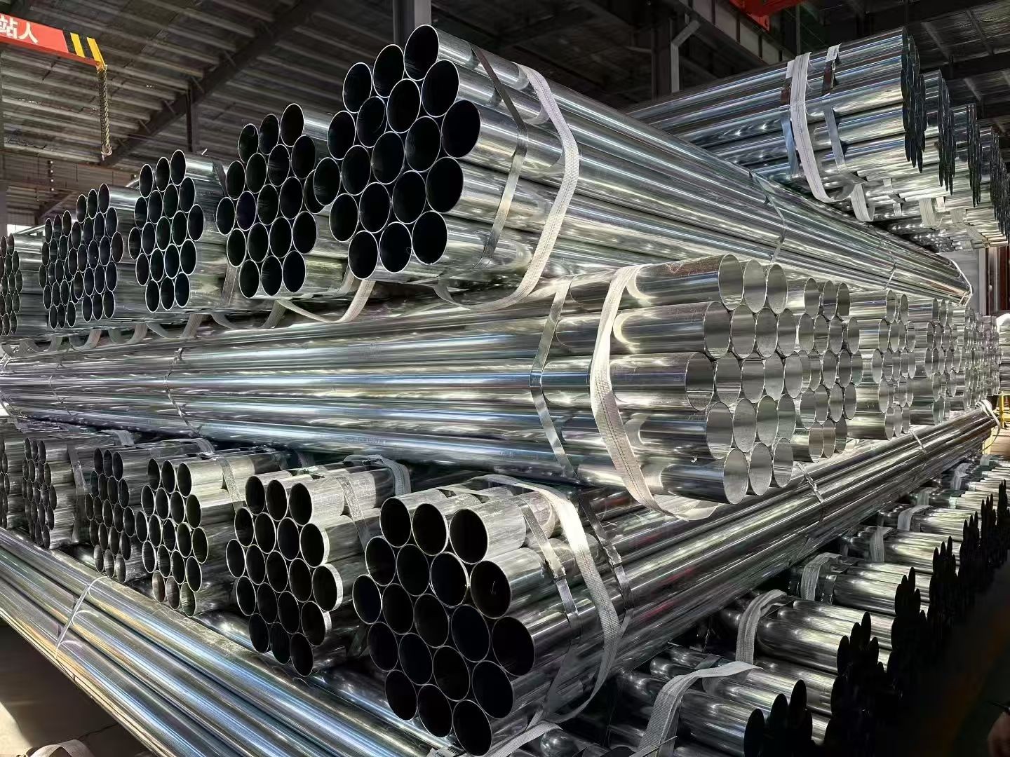 5-inch Galvanized Round Pipe