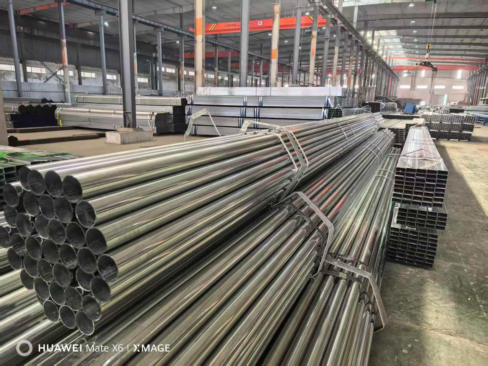 Galvanized Round Pipe - Full Range